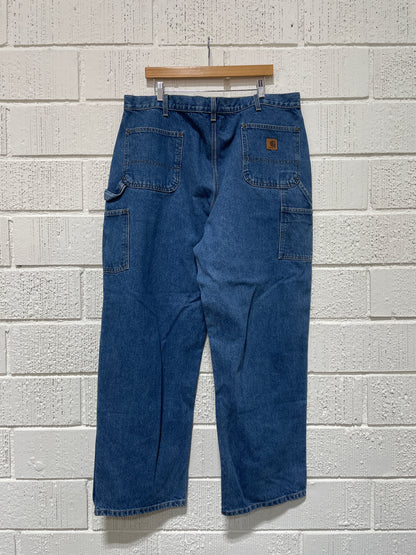 (W42xL31) Vintage CARHARTT Size W42xL31 Double Knee Pants / A1315P