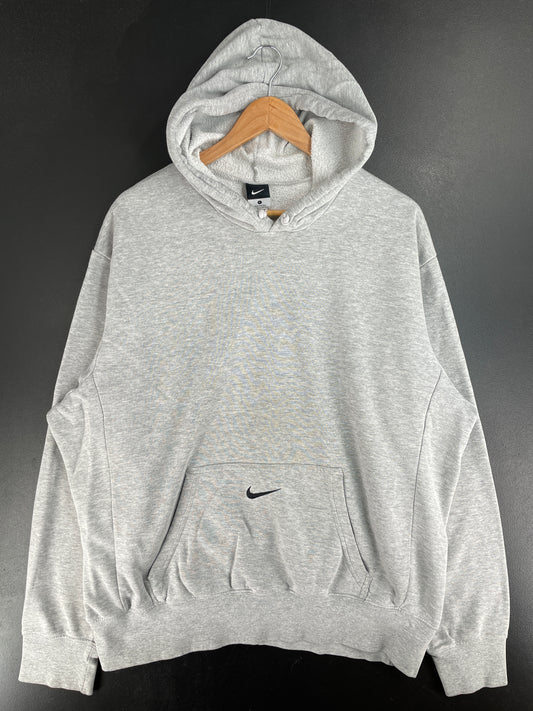 Vintage NIKE MINI SWOOSH Size L Vintage Hoodie Sweat-Shirt / G5527S