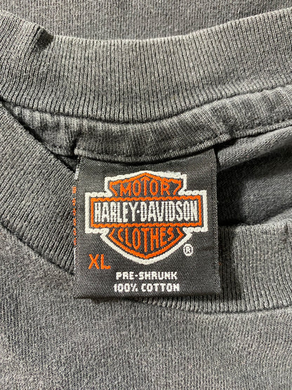 90's HARLEY DAVIDSON Made in USA Size XL Vintage T-Shirt / F3869T