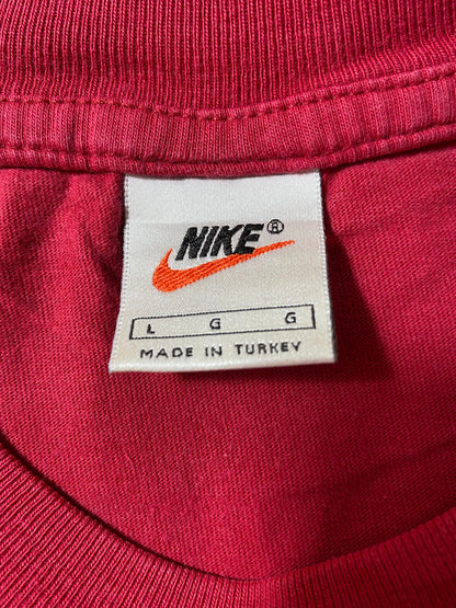 90's NIKE MINI SWOOSH Size L Vintage T-Shirt / F3886T