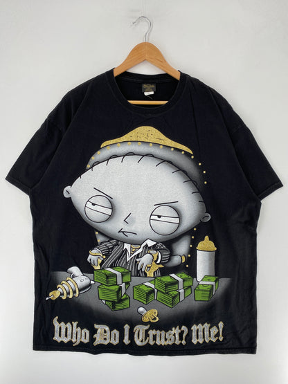 Vintage "WHO DO I TRUST? ME!" Size XL T-shirt / G2741T