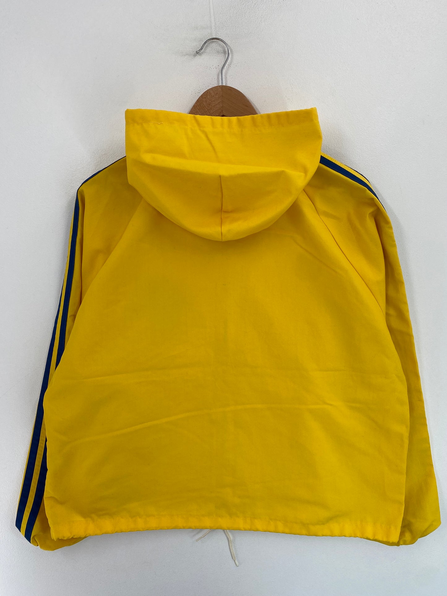 70's DISNEY MICKEY Size L Vintage Zip-up Cotton Jacket / G4206J