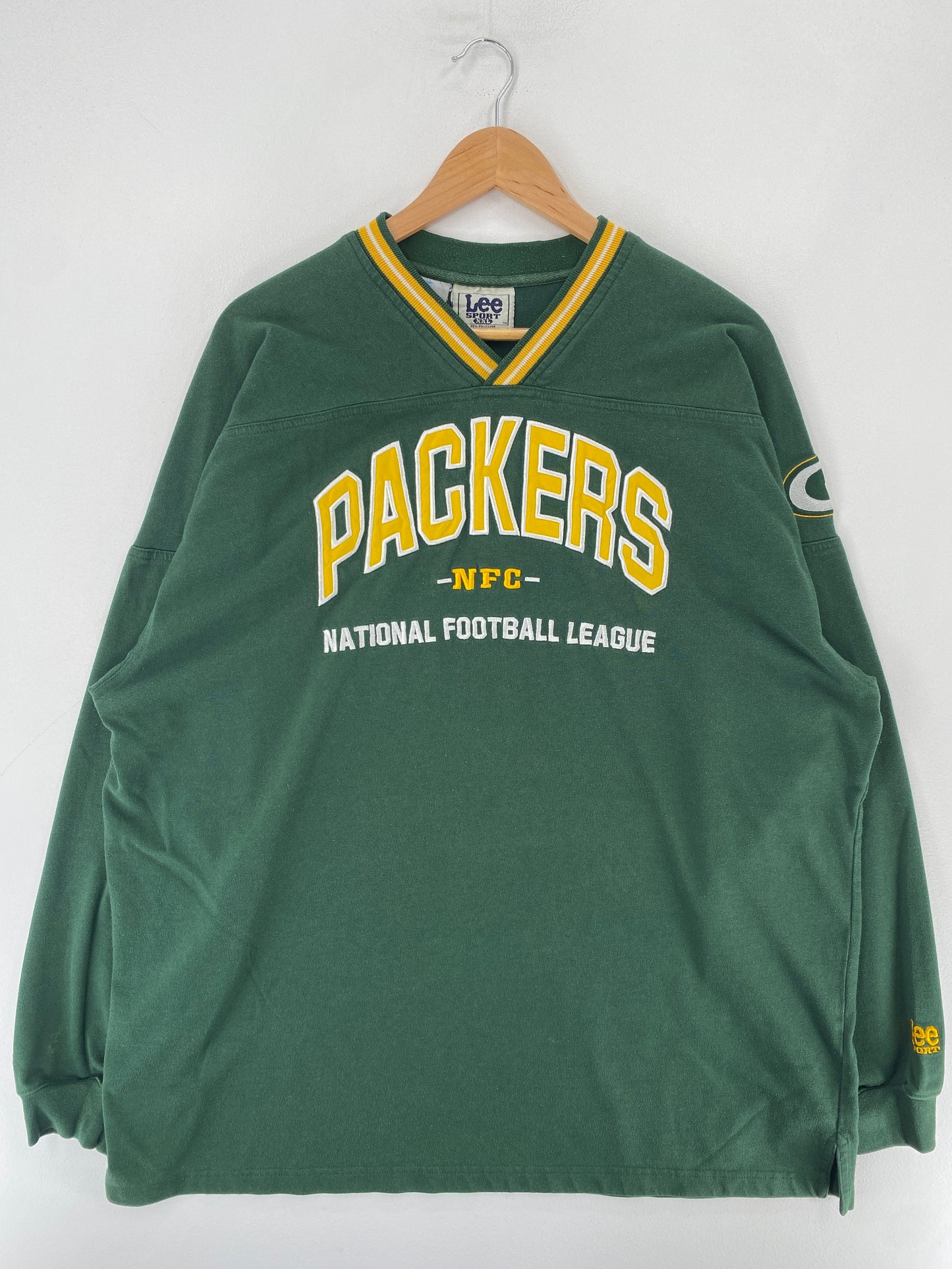 Vintage PACKERS Size XXL NFL Long Sleeve T-Shirt / F2675T
