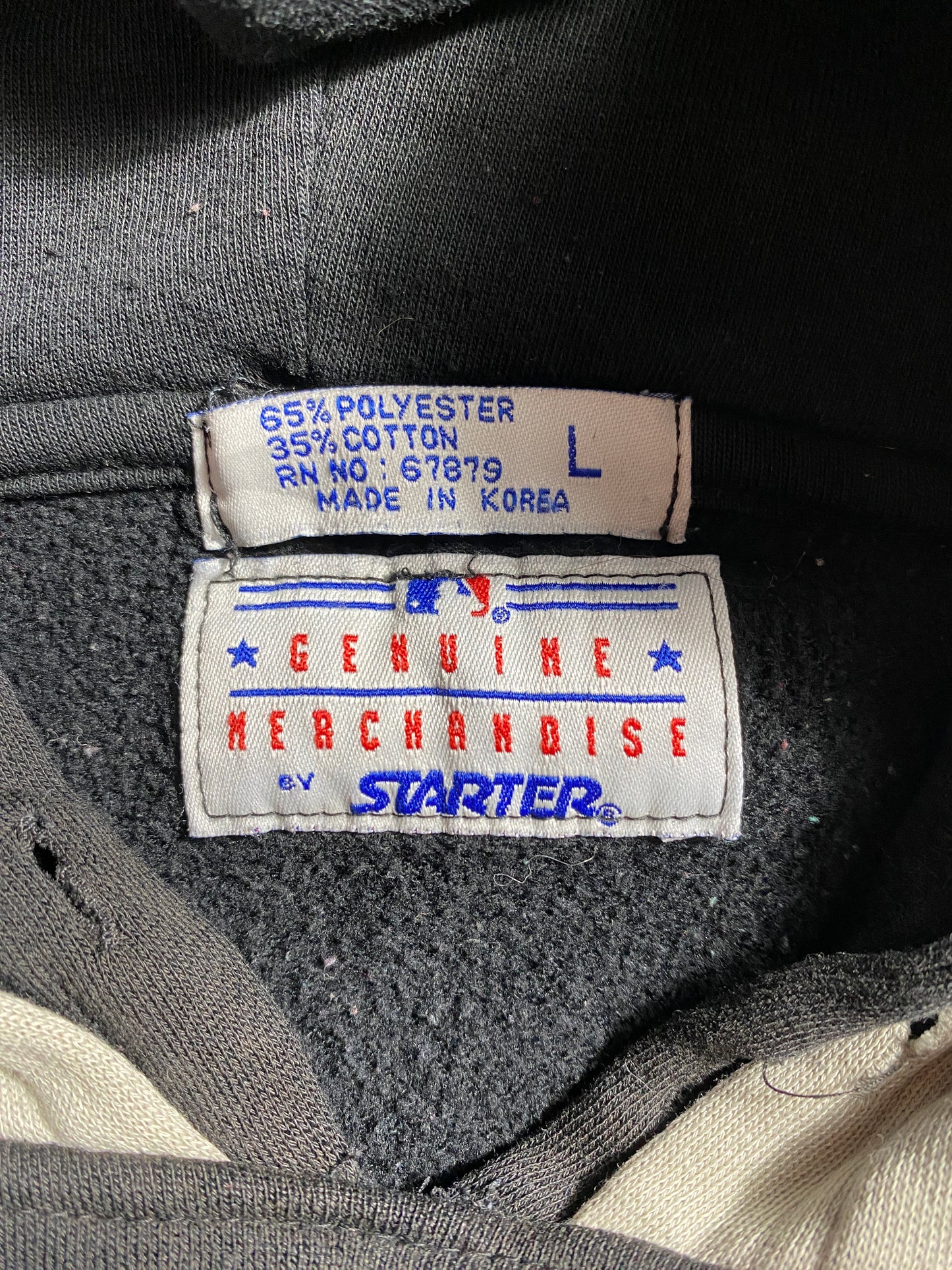 90's STARTER X WHITE SOX Size L Vintage MLB Double Hoodie Sweat-Shirt / F5550S