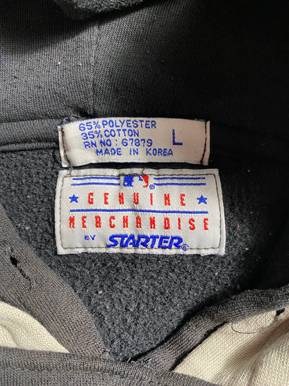 90's STARTER X WHITE SOX Size L Vintage MLB Double Hoodie Sweat-Shirt / F5550S