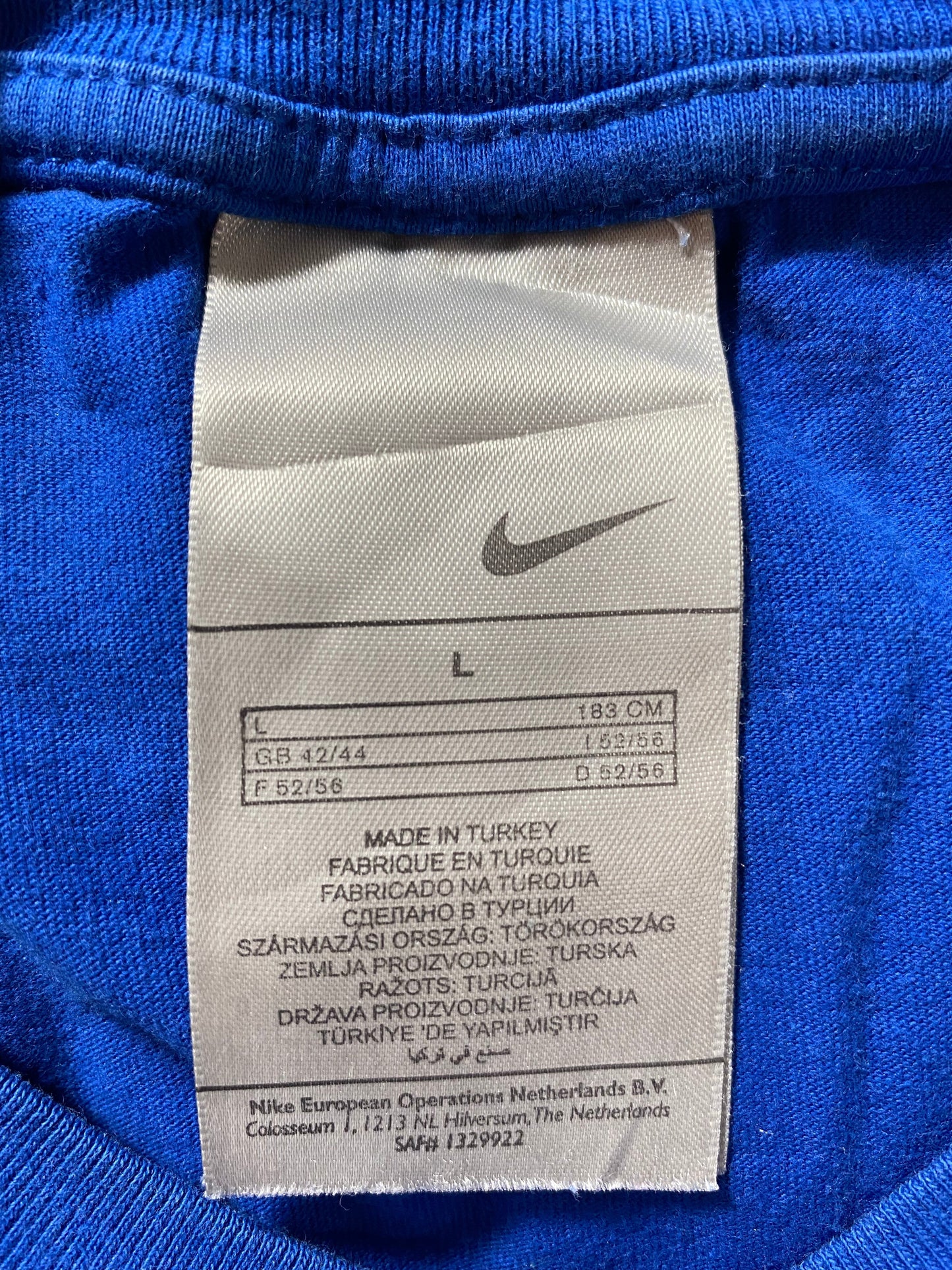 .00' NIKE Size L Vintage T-Shirt / F1992T