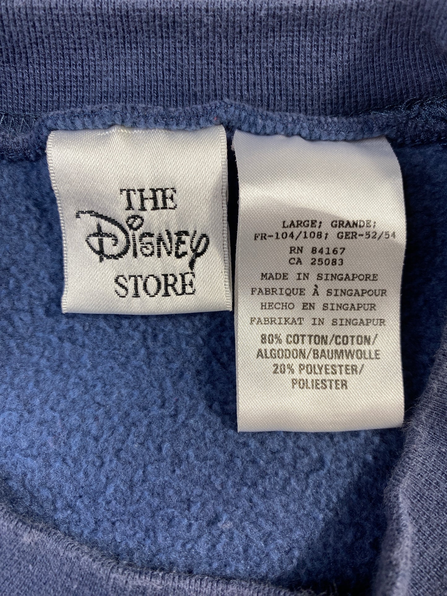 90's DISNEY Made in USA Size L Vintage Sweat-shirt / F957S