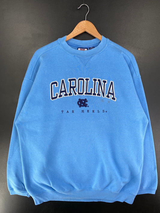 Vintage NORTH CAROLINA TAR HEELS Size XL College Sweat-Shirt / G1677S