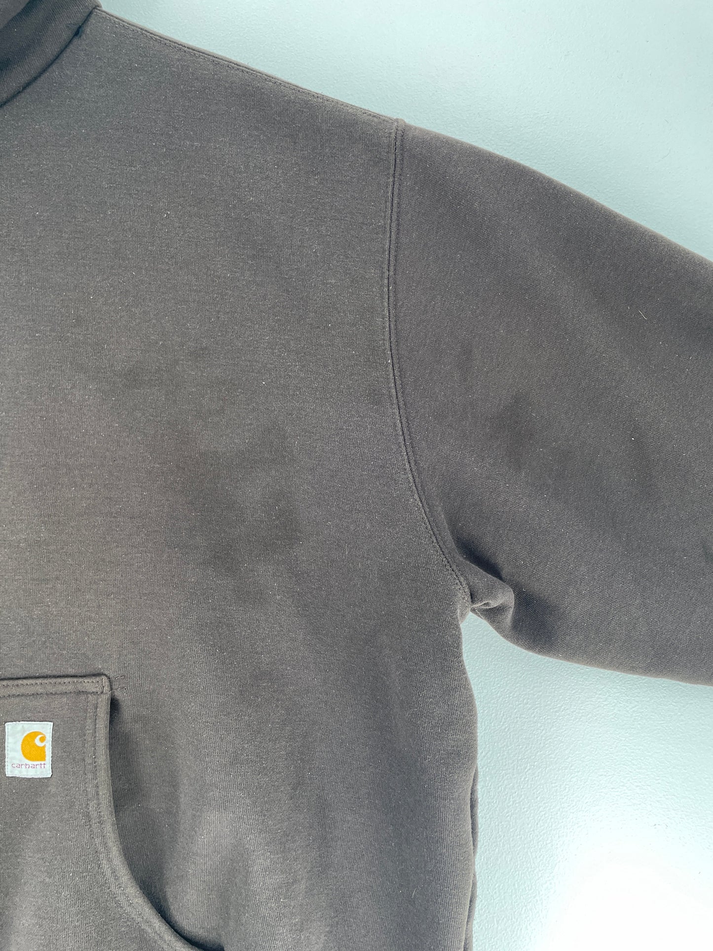 Vintage CARHARTT Size Approx. XL Zip-up Hoodie Sweat-Shirt / F9867S
