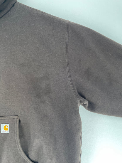 Vintage CARHARTT Size Approx. XL Zip-up Hoodie Sweat-Shirt / F9867S
