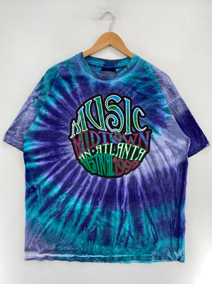 1999 MUSIC MIDTOWN ATLANTA Made in USA Size XL Vintage T-shirt / G3227T