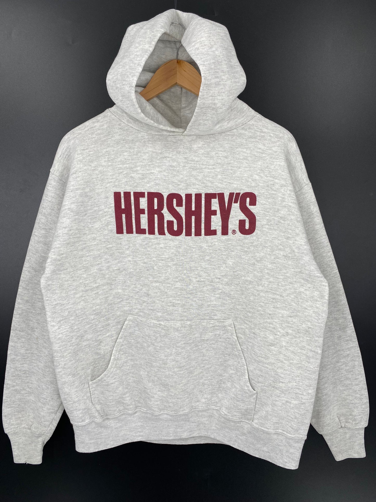 Vintage HERSHEY'S Size L Hoodie Sweat-shirt / F6299S