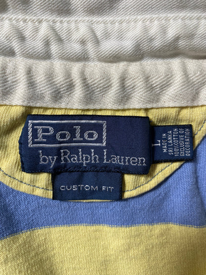 Vintage POLO RALPH LAUREN Size L Rugby-Shirt / F9976R