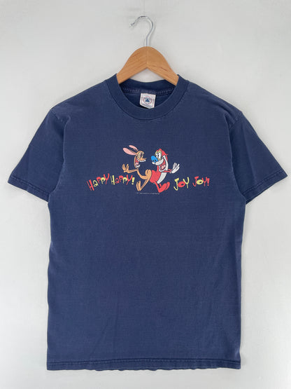 2001 REN & STIMPY Size M Vintage T-Shirts / G2501T