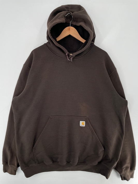 Vintage CARHARTT Size XL Hoodie Sweat-shirt / F7392S