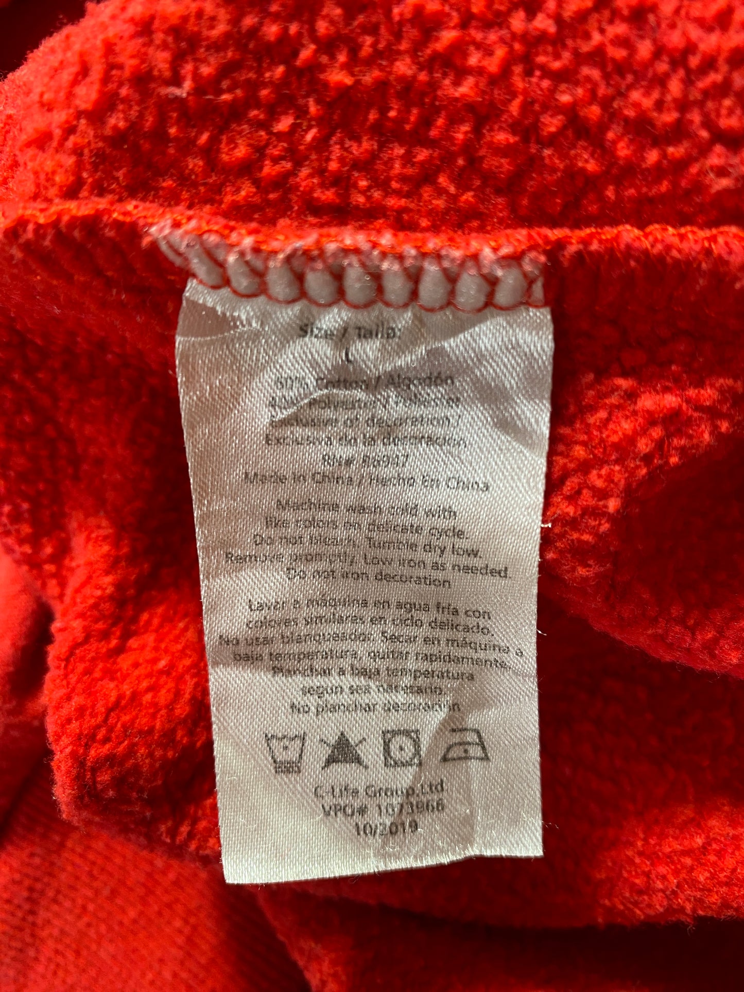 2019 KELLOGG'S CHEEZ-IT Size L Vintage Sweat-Shirt / F1101S