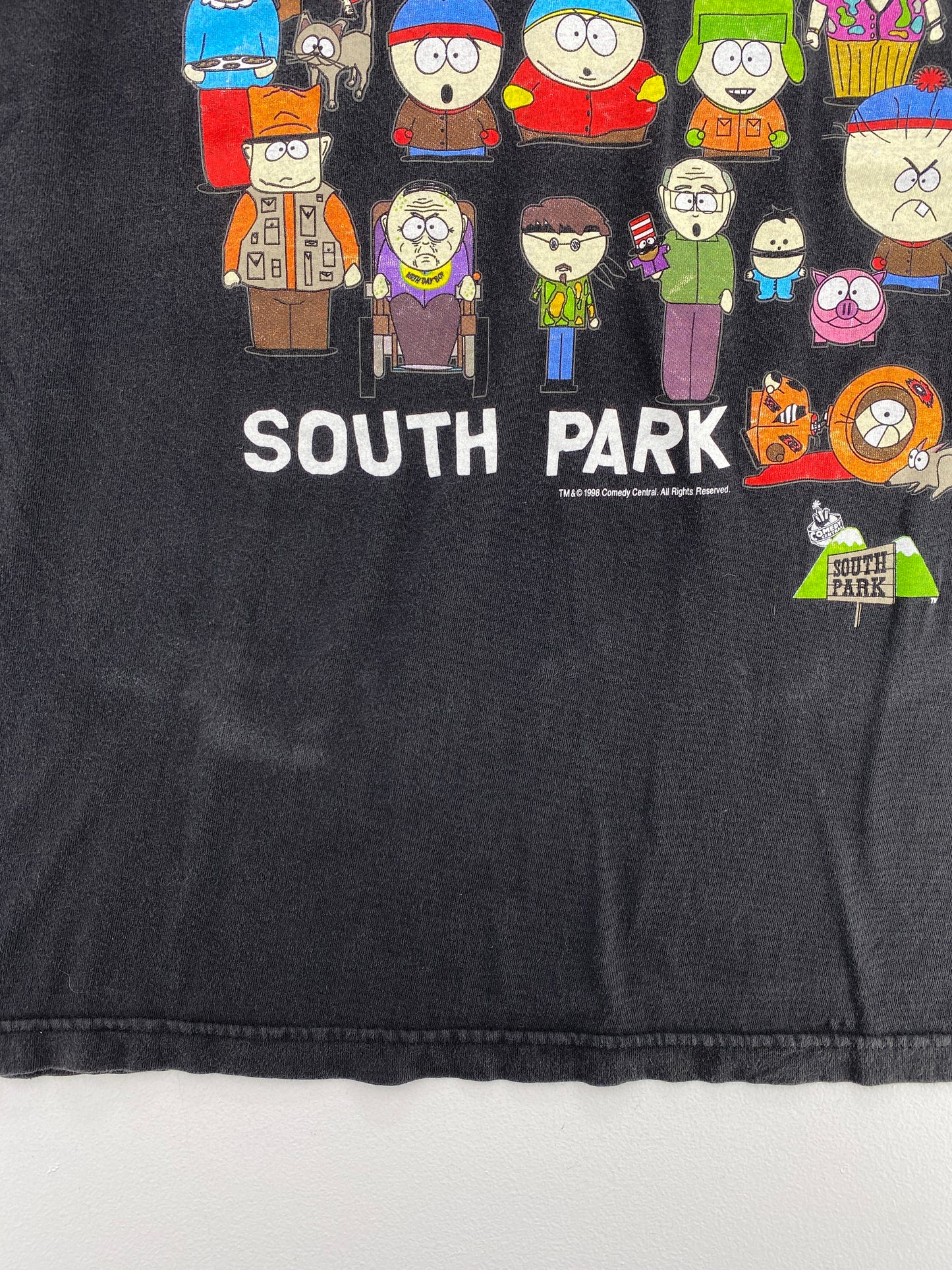 1998 SOUTH PARK Made in USA Size XXL Vintage T-Shirt / G1437T
