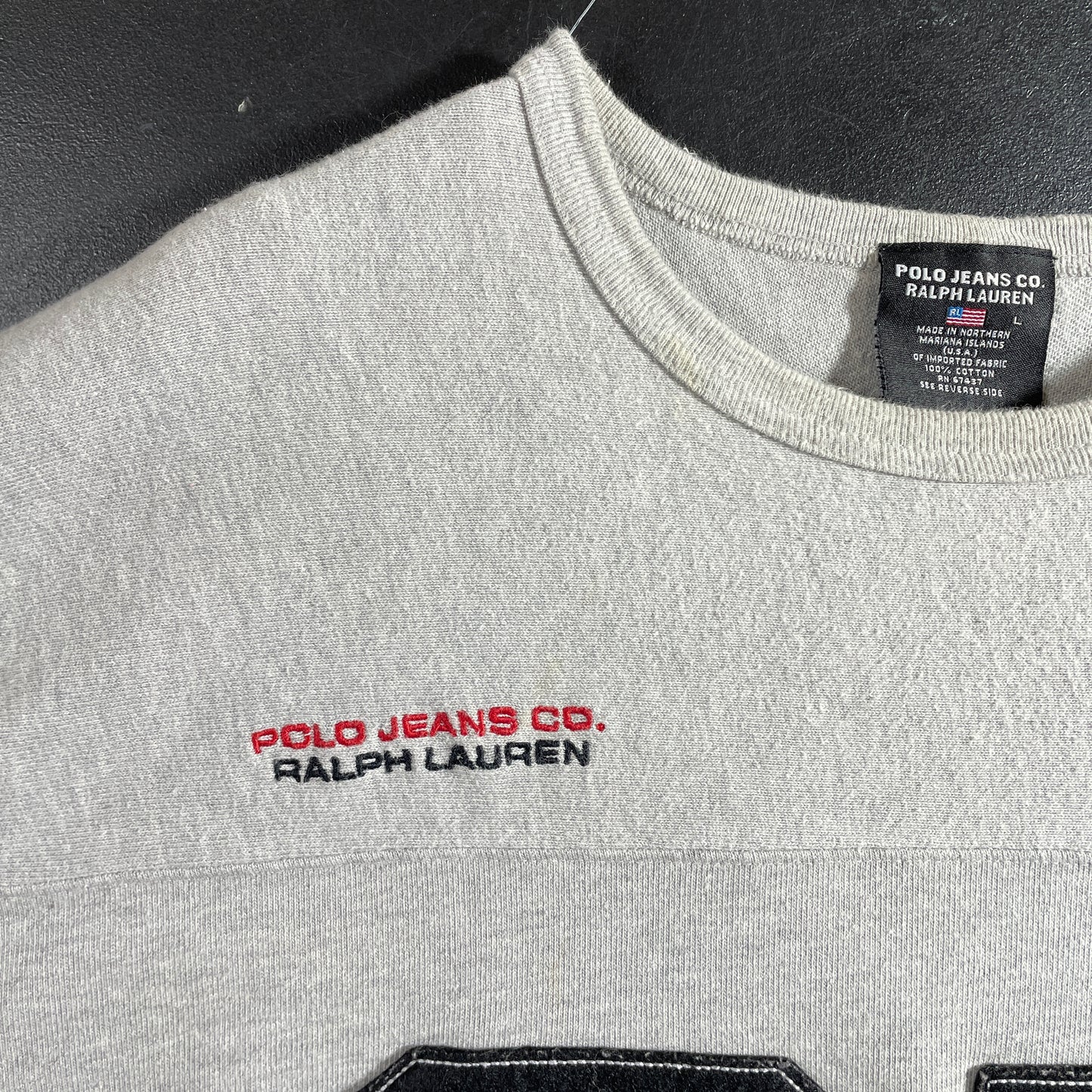 (L) Vintage POLO JEANS CO. RALPH LAUREN Long Sleeve T-shirt / A1335T