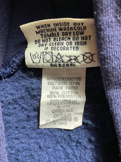 90's NOTRE DAME IRISH Made in USA Size L Vintage College Hoodie Sweat-Shirt / F5241S