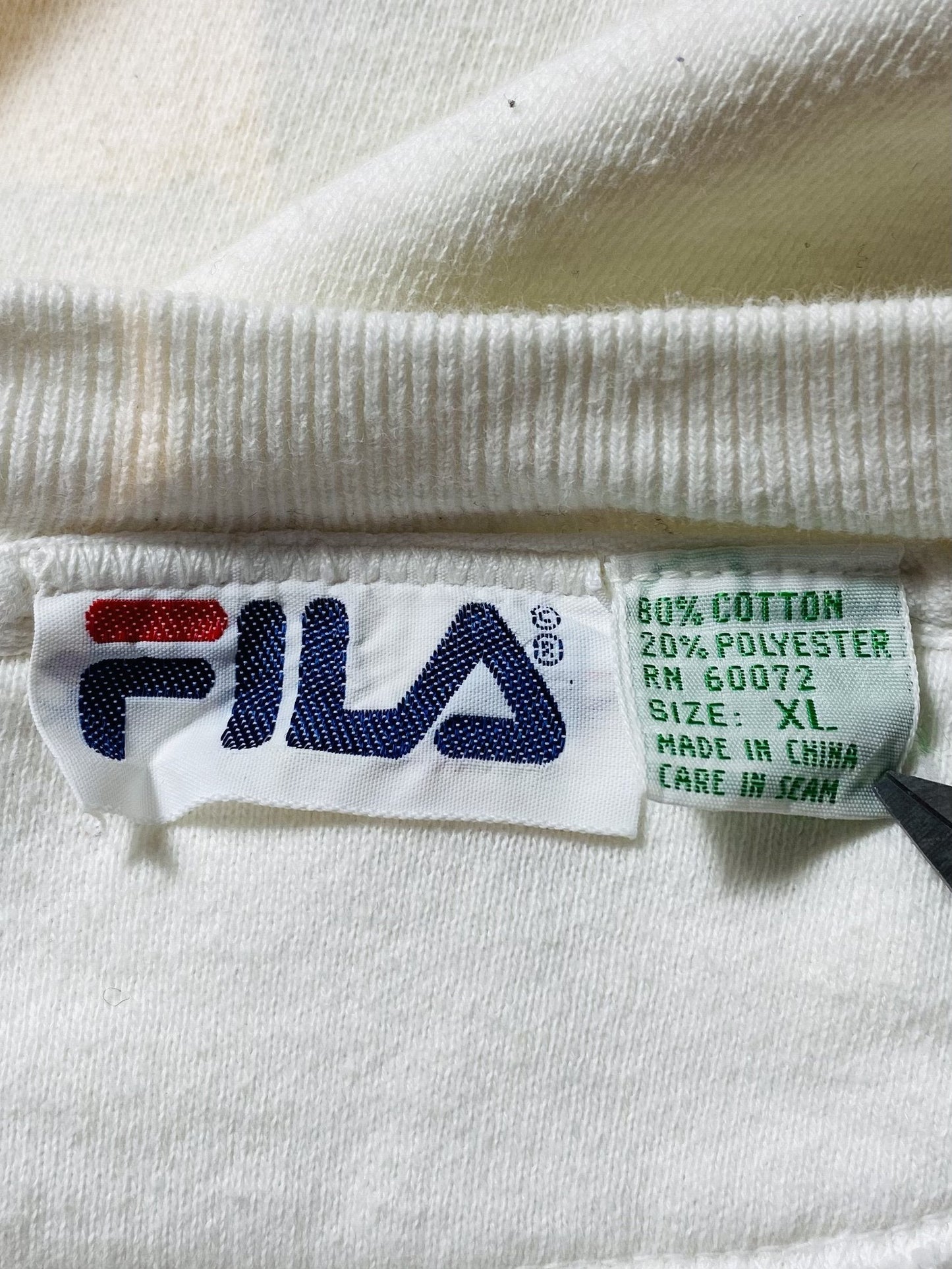 1988 FILA Size XL Vintage Sweat-shirt / E8058S