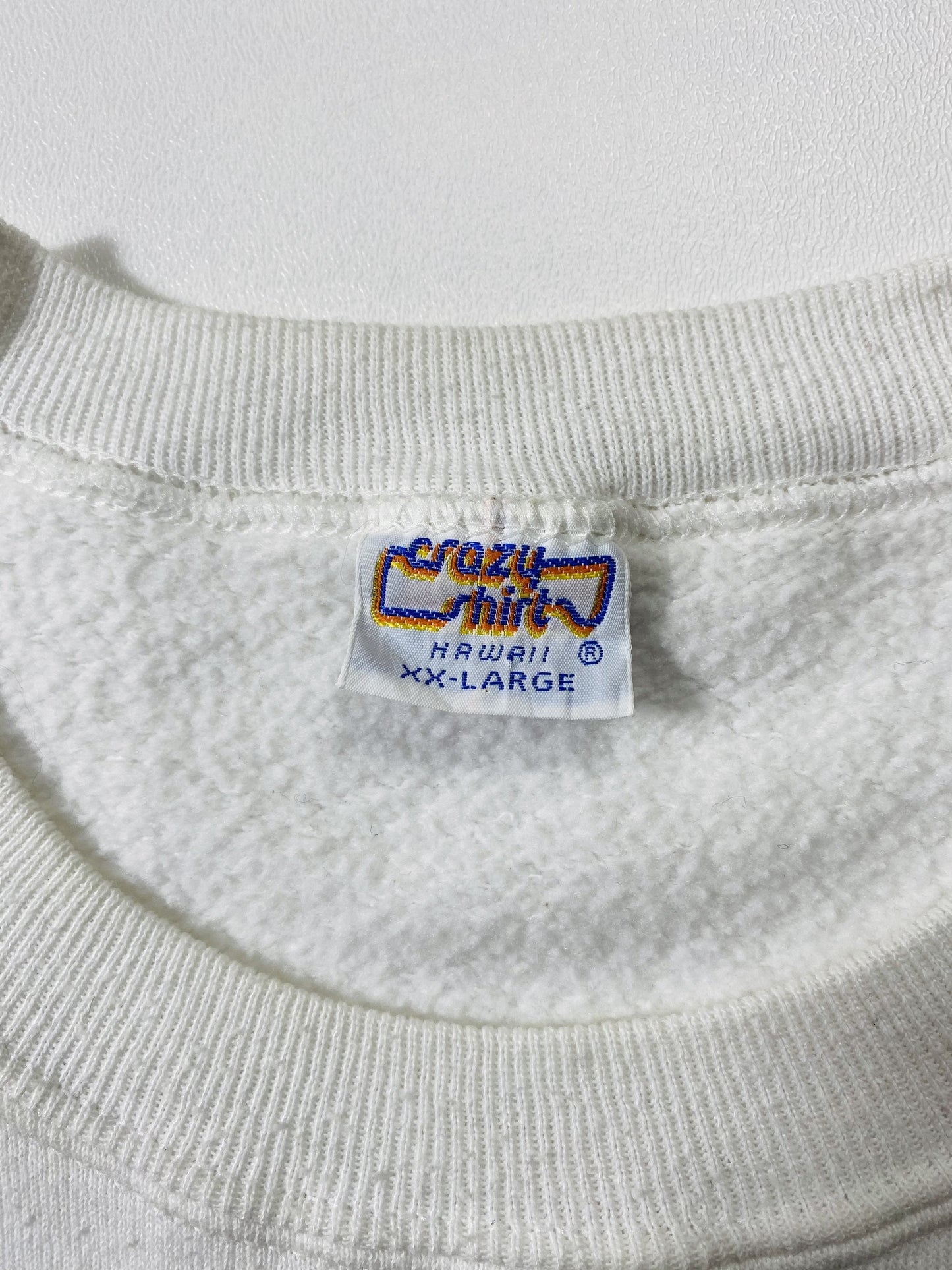 90's CRAZY SHIRTS SAN FRANSISCO Made in USA Size XXL Vintage Sweat-shirt / F8612S