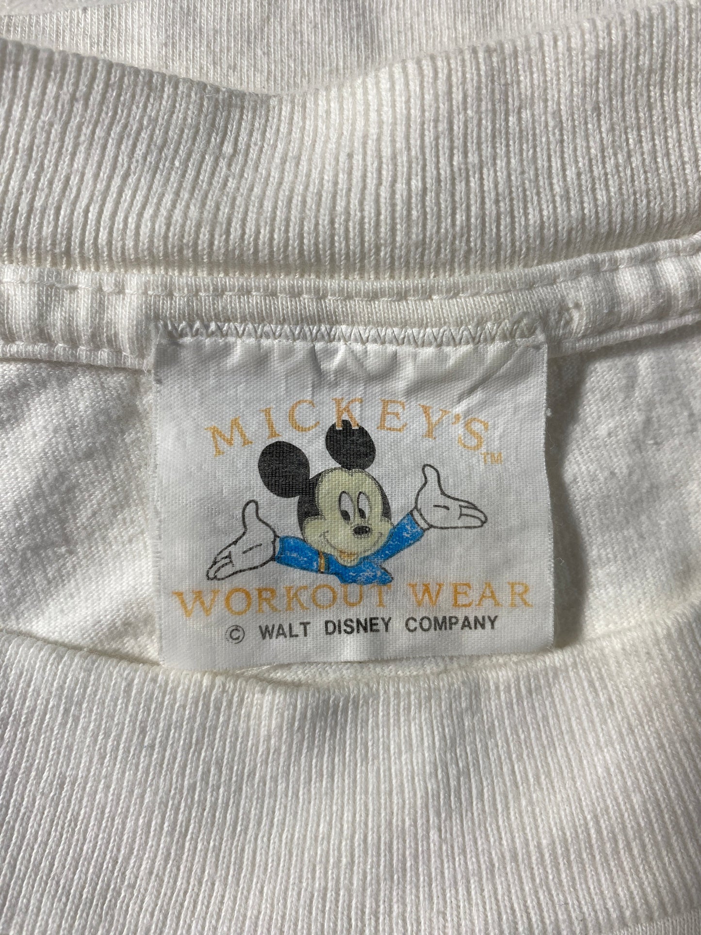 90's DISNEY MICKEY Size L Vintage T-Shirt / G3290T