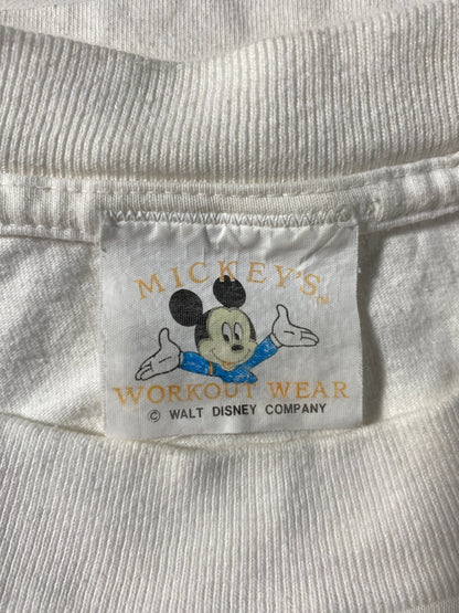 90's DISNEY MICKEY Size L Vintage T-Shirt / G3290T