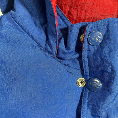 (M) 90's STARTER x NEW YORK GIANTS Vintage NFL Padded Nylon Jacket / A1366N
