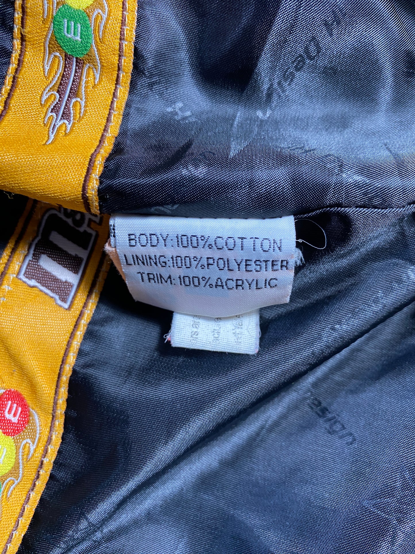 Vintage NASCAR M&M'S X DAVID GILLILAND Size XXXL Racing Jacket / F3671J