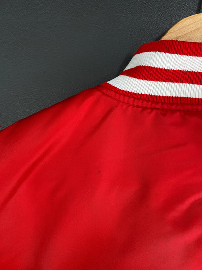 90's STARTER x NEBRASKA Size XL Vintage Nylon Jacket / F3539N