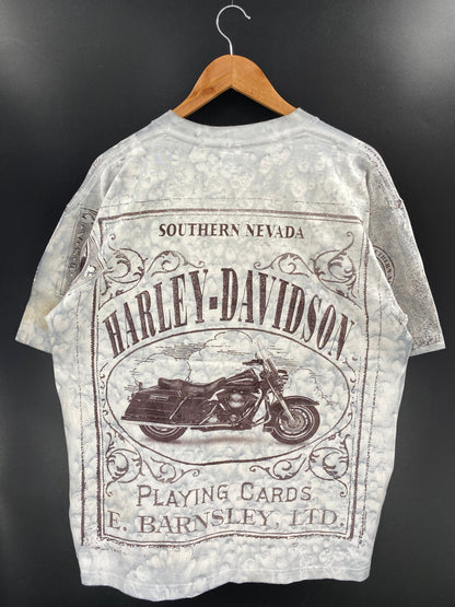 1995 HARLEY DAVIDSON Size XL Vintage T-shirt / F521T