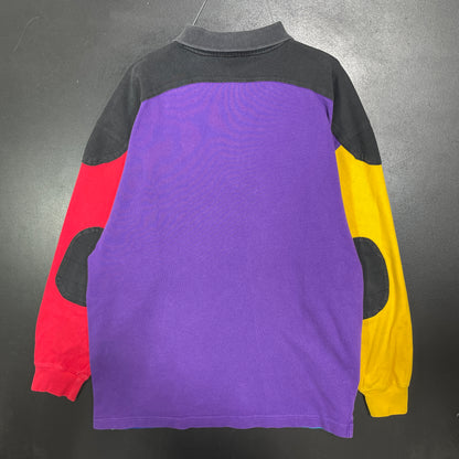 (L) 90’s ST. LOUIS BLUES Vintage NHL Rugby Shirt / A1545R