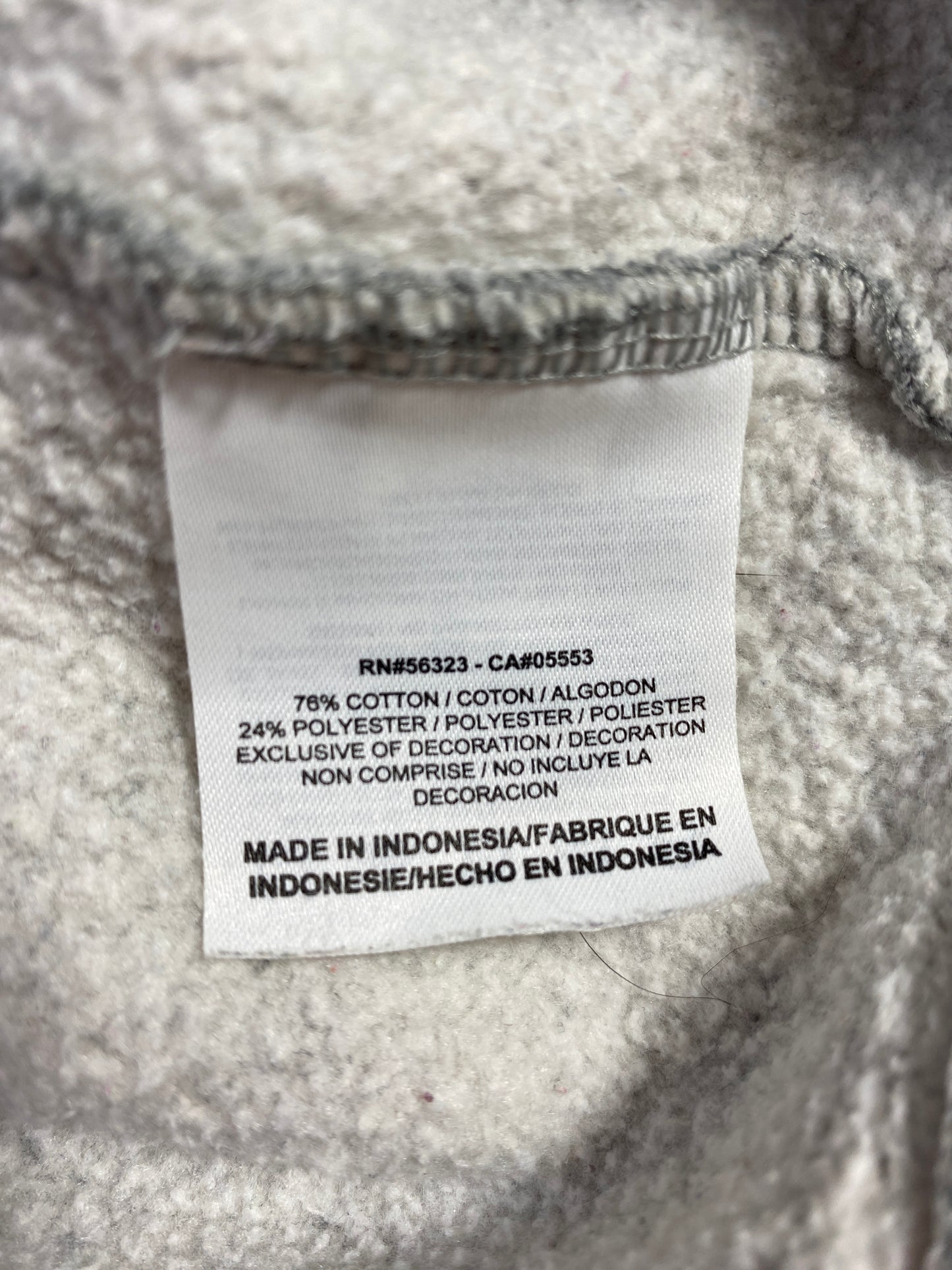 Vintage NIKE MINI SWOOSH Size L Zip-up Sweat-Shirt / F8859S