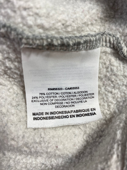 Vintage NIKE MINI SWOOSH Size L Zip-up Sweat-Shirt / F8859S