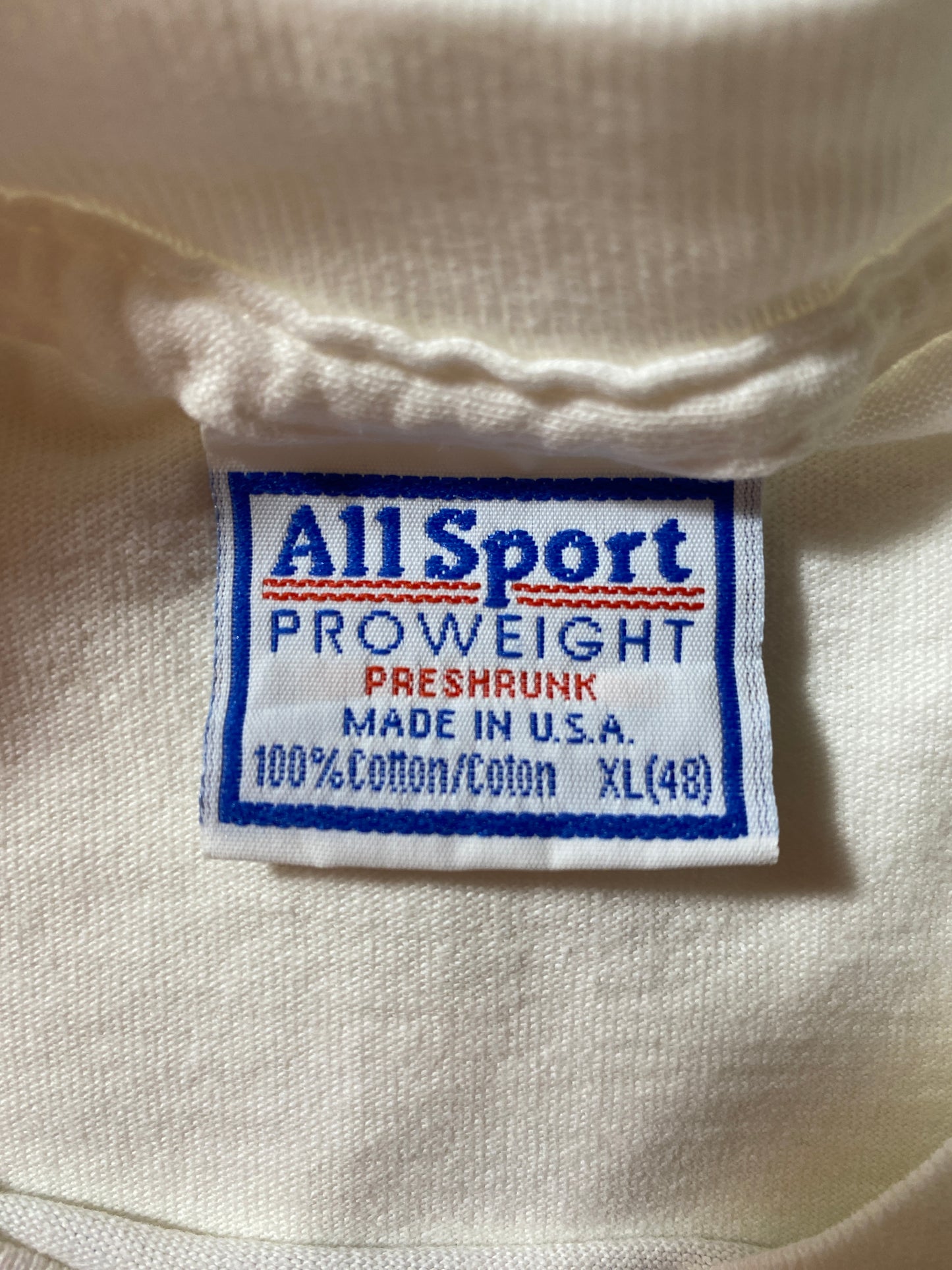.90's TRIDENT Made in USA Size XL Vintage T-Shirt / F9589T