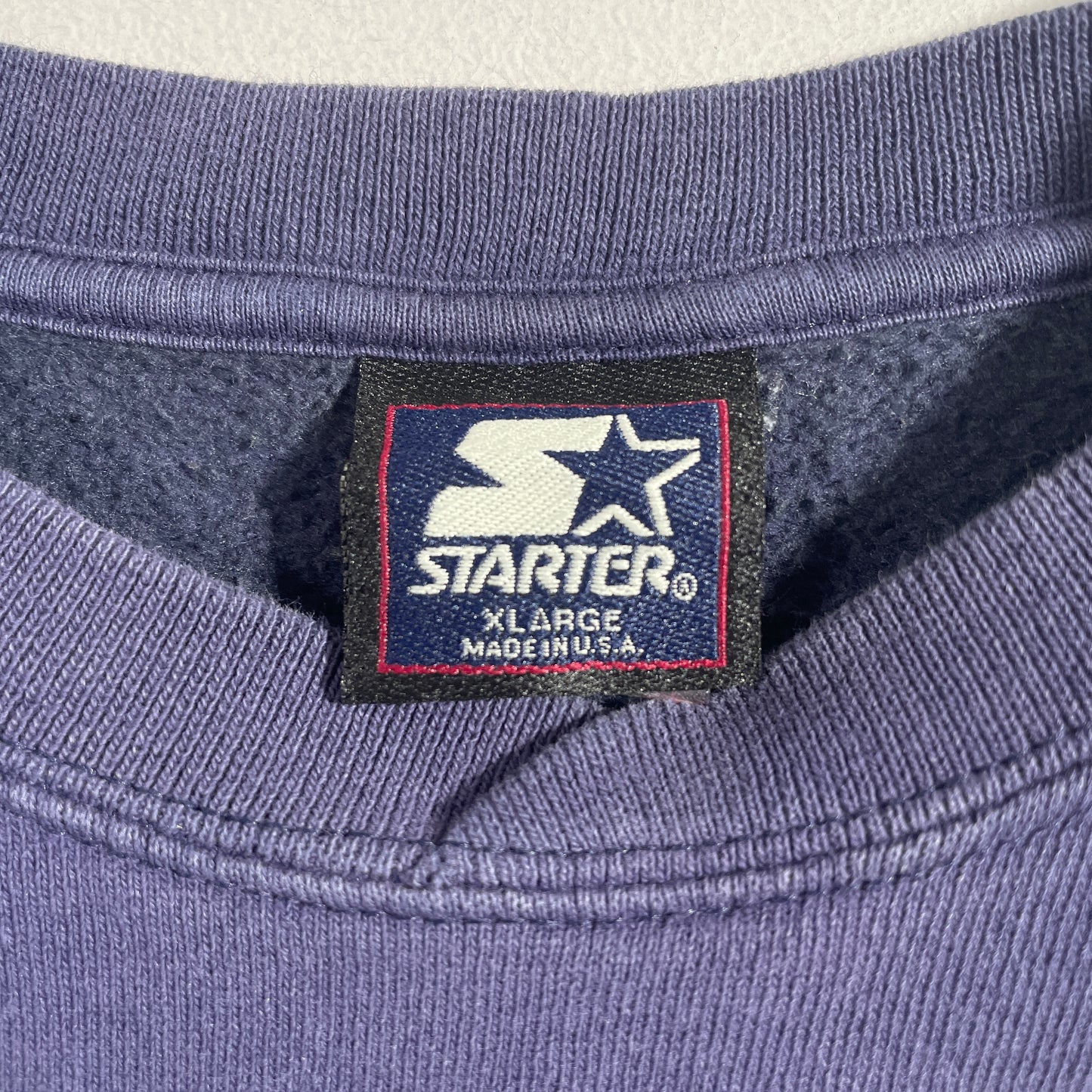 (XL) 90’s STARTER X NEW YORK YANKEES Vintage MLB Sweatshirt / A1179S