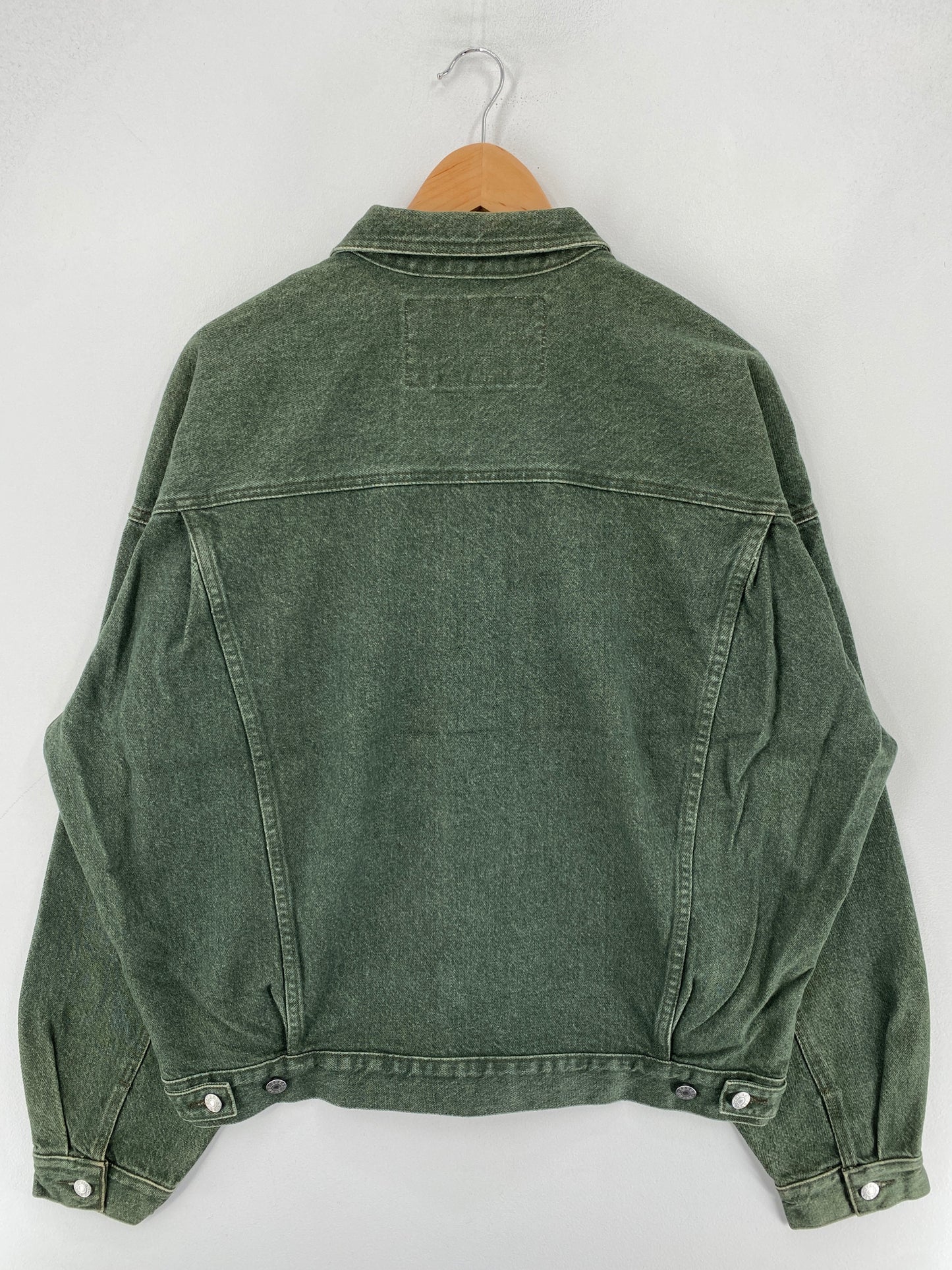 90's GUESS Made in USA Size XL Vintage Denim Jacket / F3867J