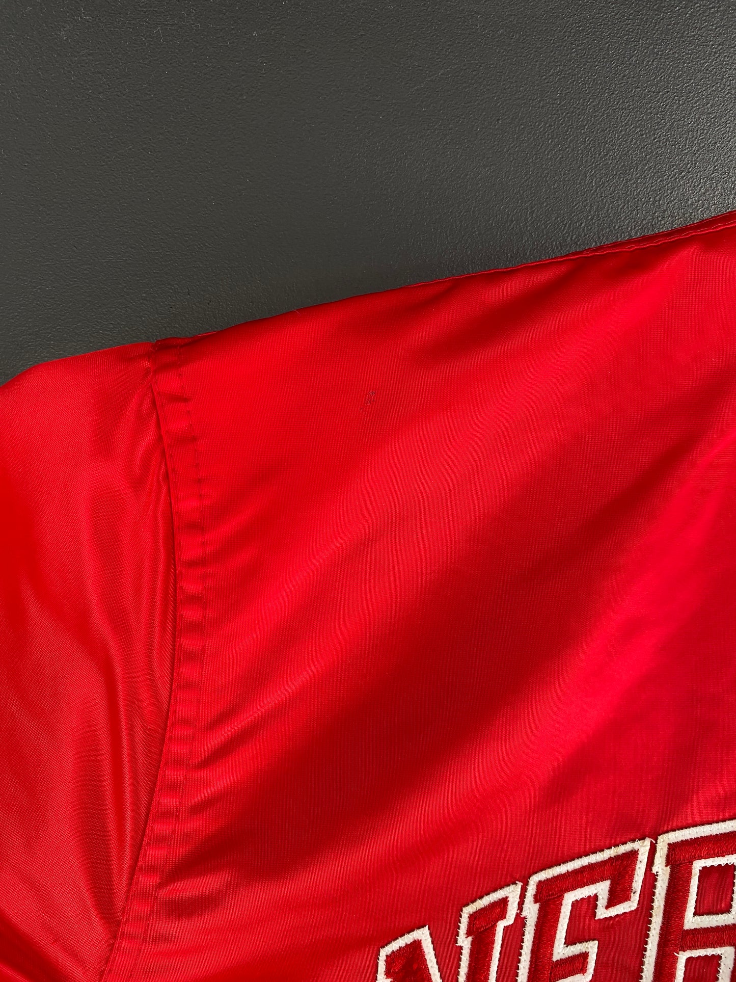 90's STARTER x NEBRASKA Size XL Vintage Nylon Jacket / F3539N