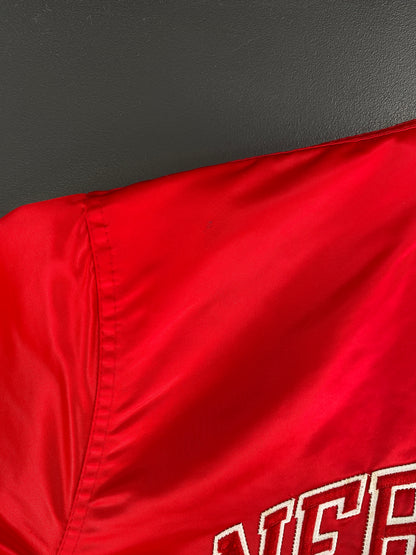 90's STARTER x NEBRASKA Size XL Vintage Nylon Jacket / F3539N