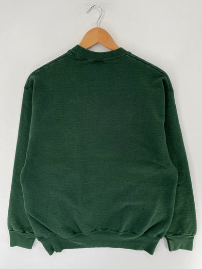 90's MICHIGAN STATE Made in USA Size M Vintage College Sweat-Shirt / F5539S