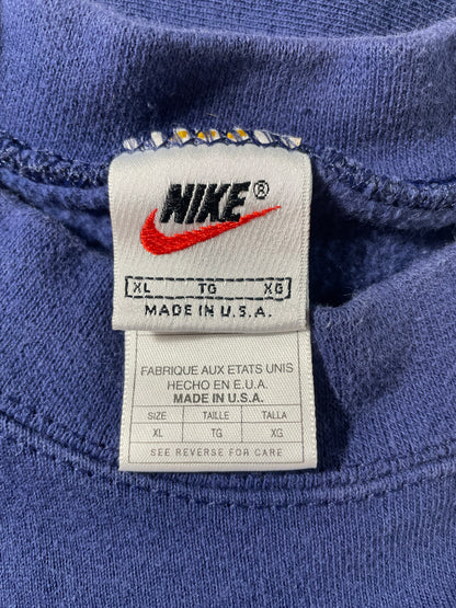 90's NIKE MINI SWOOSH Made in USA Size XL Vintage Sweat shirt / F3755S