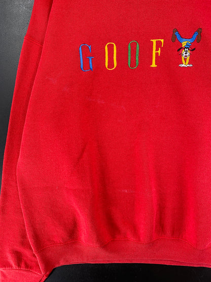 90's DISNEY GOOFY Made in USA Size XL Vintage Sweat-Shirt / G5392S