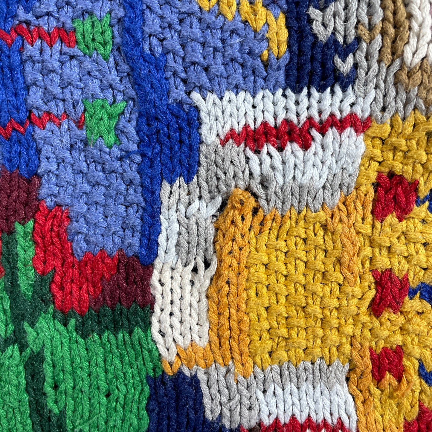 (L) Vintage NUTCRACKER HOLIDAY Knit Sweater / A1190K