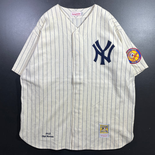 (XXXL) Vintage MITCHELL&NESS YANKEES MLB Game Shirt / A1053B