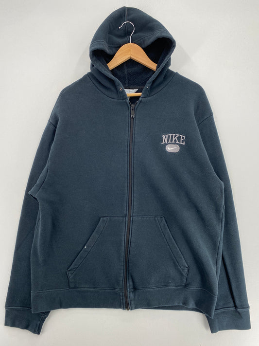00' NIKE Size XL Vintage Zip Up Sweat-shirt / G1699S