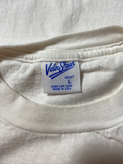1992 NCAA FINAL FOUR Size L Vintage College T-shirt / F3472T