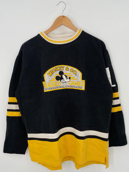 90's DISNEY MICKEY Size No Tag(Approx.L) Vintage Sweat-shirt / F2359S