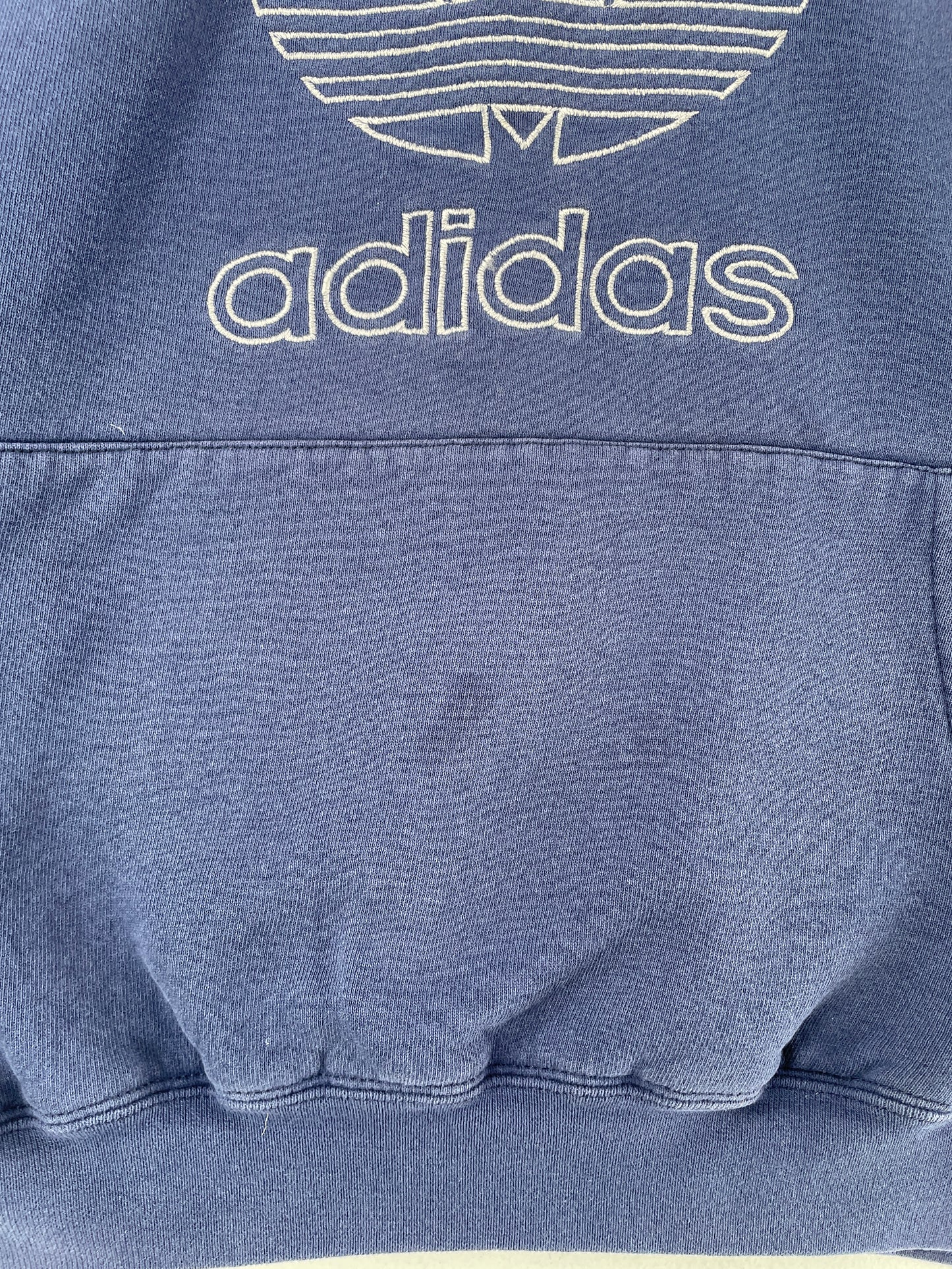 90's ADIDAS Made in USA Size XXL Vintage Hoodie Sweat-Shirt / F2858S