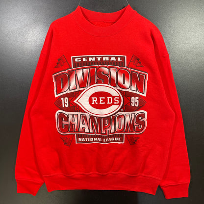 (Approx.L) 1995 CINCINNATI REDS Vintage MLB Sweatshirt / A0986S