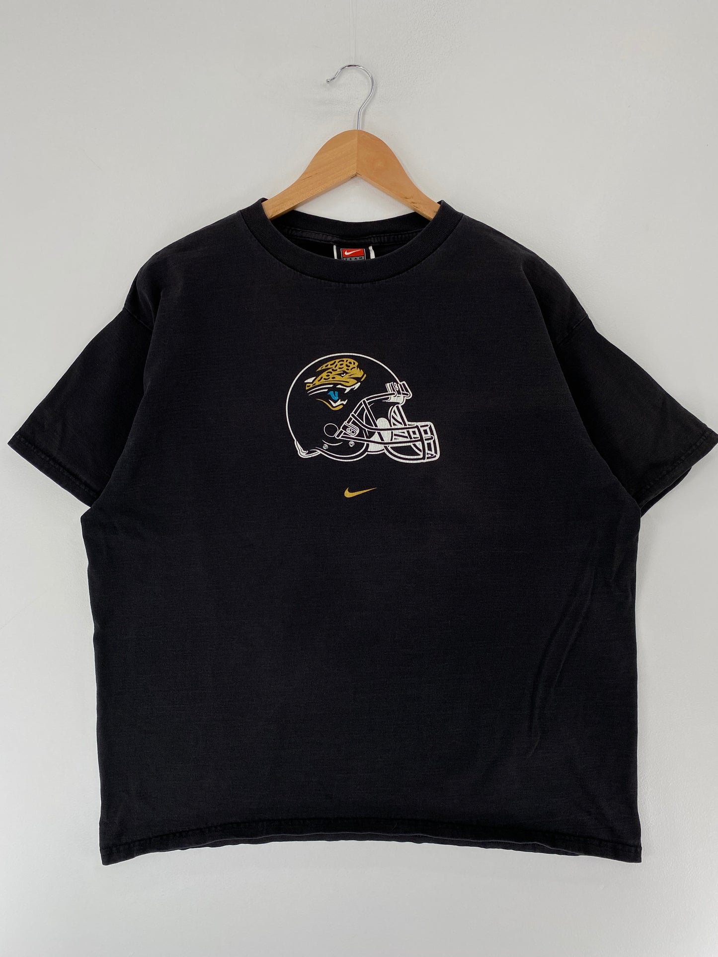 00' NIKE JACKSONVILLE JAGUARS Size L T-shirt / F1237T